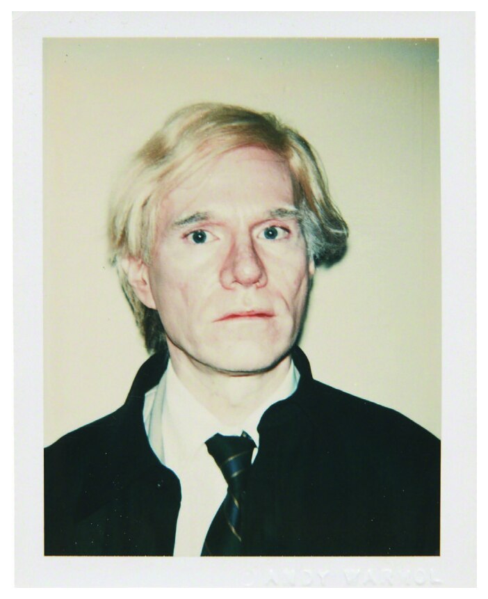 Andy Warhol, Polaroid self-portrait
