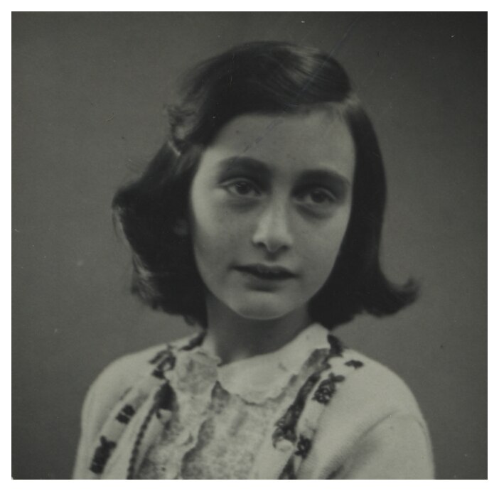 Anne Frank, school photograph