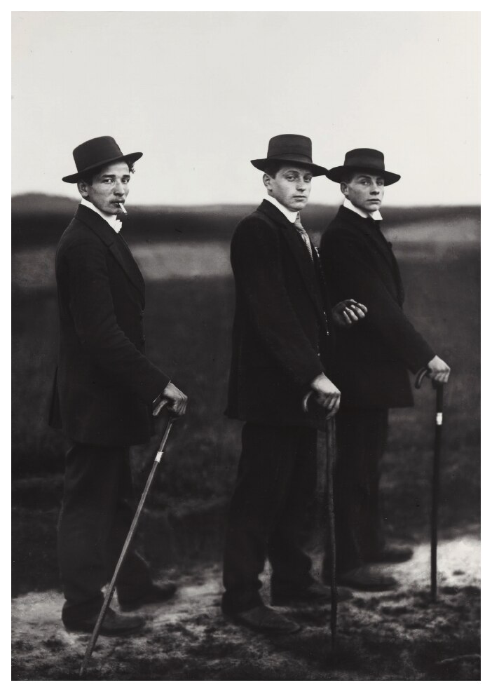 Young farmers (August Sander)