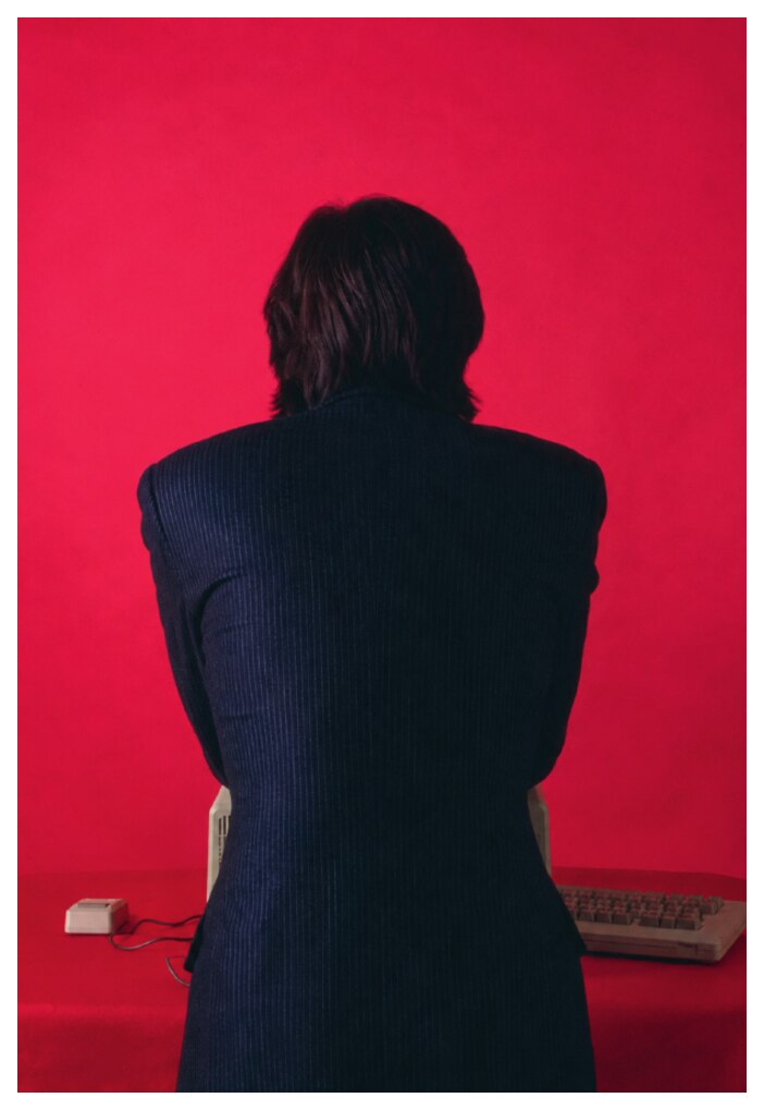 Invented view of the same photograph from behind