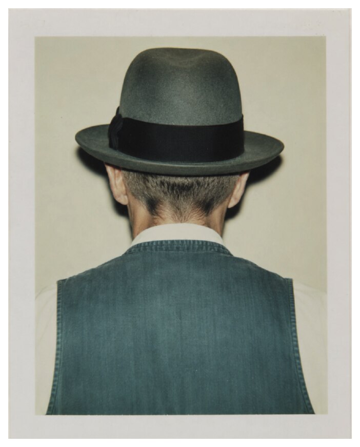Invented view of the same photograph from behind