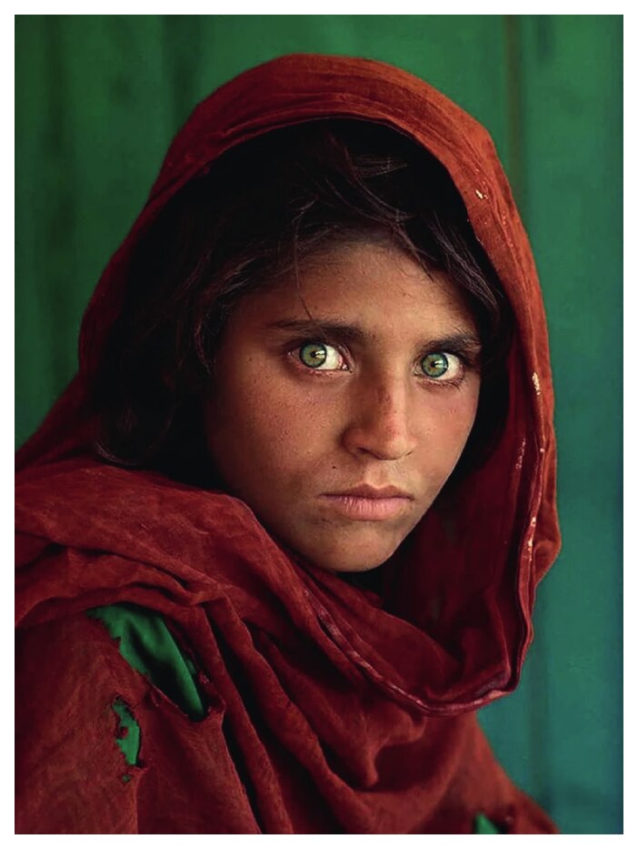Afghan Girl (Steve McCurry, 1984)
