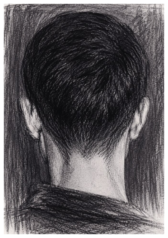 Invented view of the same photograph from behind