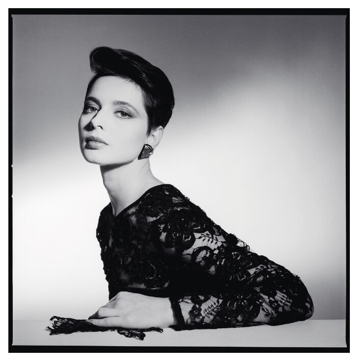 Fashion photograph, lace dress
