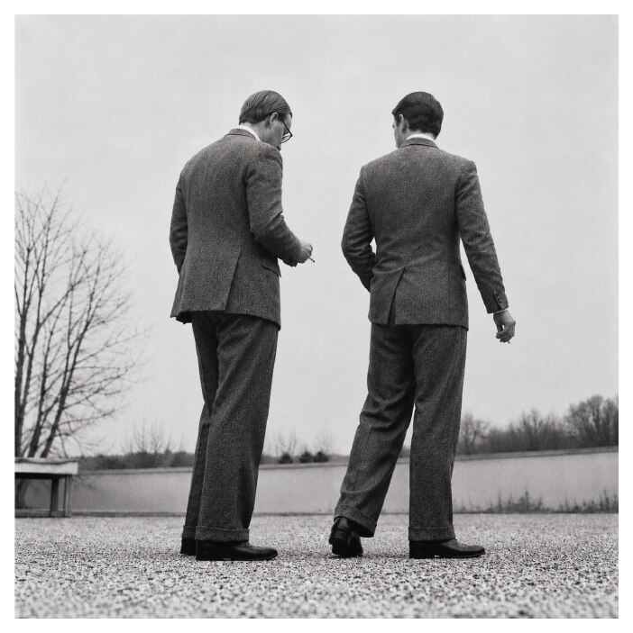 Invented view of the same photograph from behind